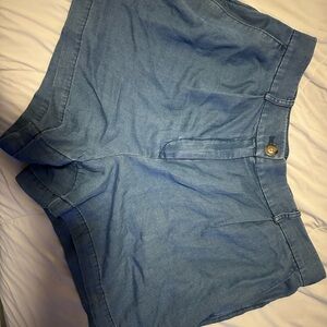 Blue Women's Denim Shorts